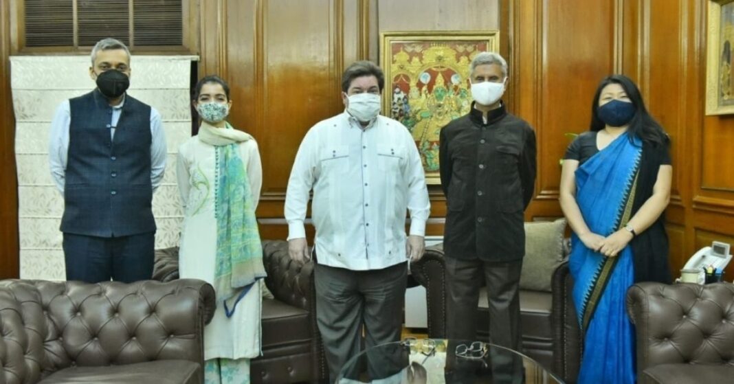 Foreign Minister of Dominican Republic Mr.Roberto Alvarez