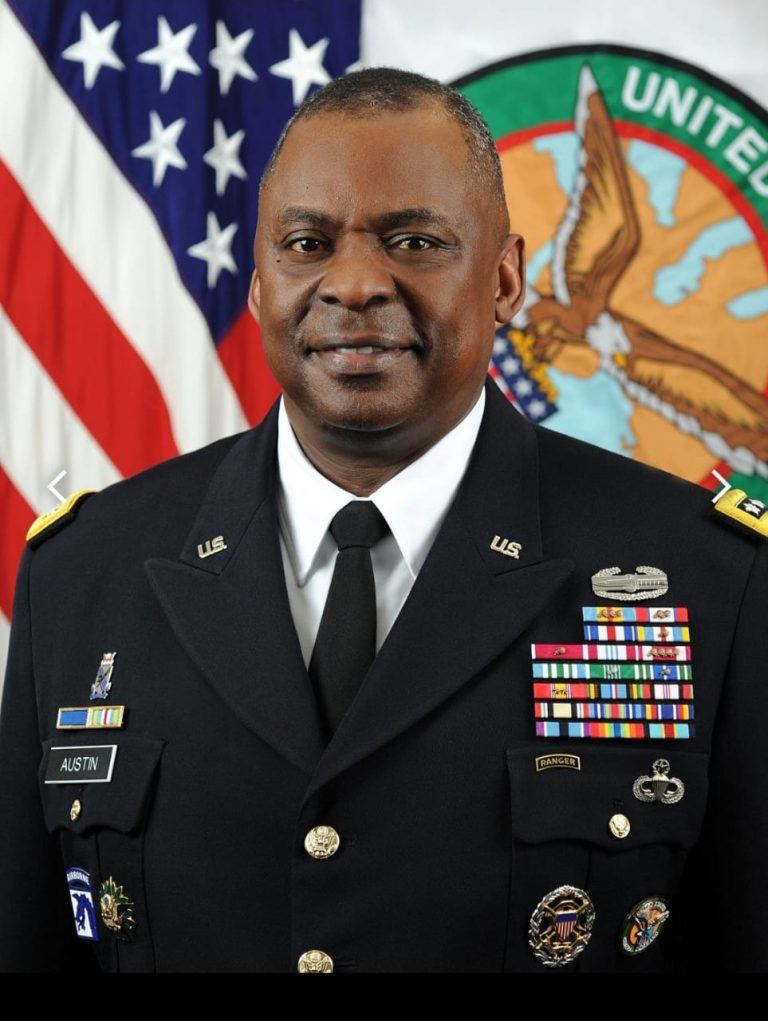 The first Black man to hold the role of defense secretary in US history