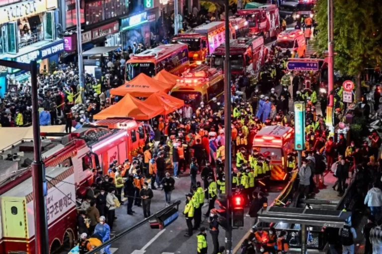Scariest Halloween of the year ; 149 people killed in South Korea