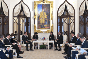 Bilateral Discussions between the Prime Minister of Thailand and the President of the French 