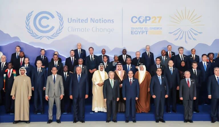 COP27, climate change framed as battle for survival