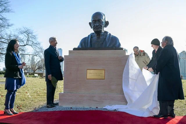 Bust of Mahatma Gandhi