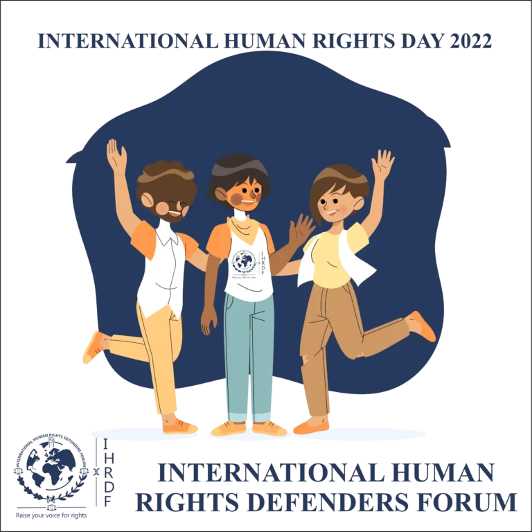 International Human Rights Day :  10 December 2022