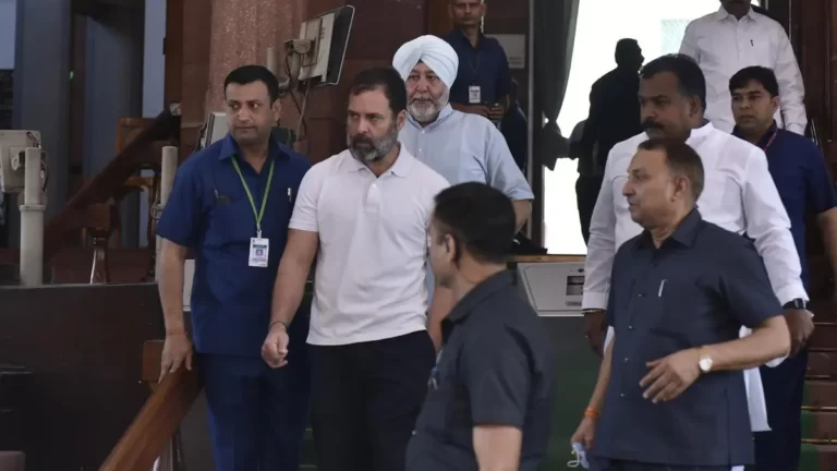 Rahul Gandhi disqualified from parliament as MP from Lok Sabha