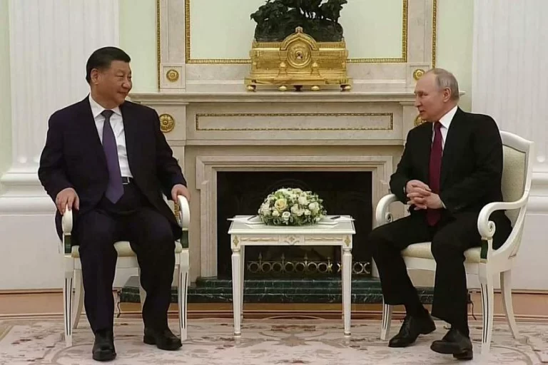 Chinese President Xi and his friend Putin meet in Moscow as Ukraine war rages