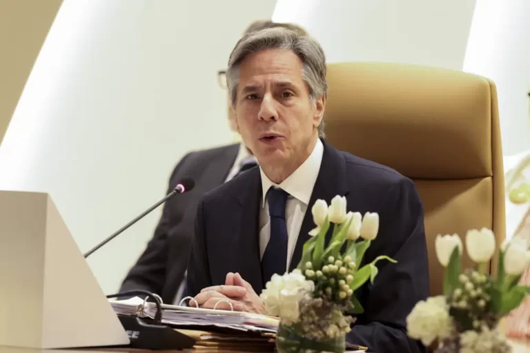As Blinken visits, top Saudi diplomat says kingdom seeks US nuclear aid but ‘others’ also bidding