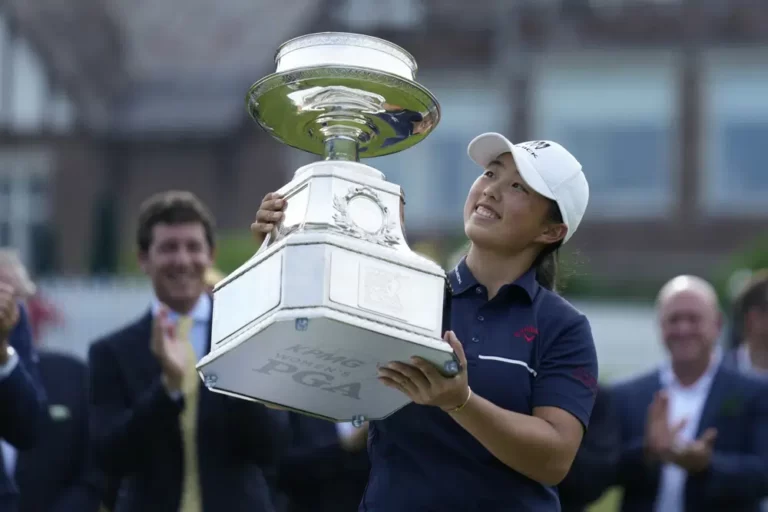 Ruoning Yin wins Women’s PGA Championship, becomes 2nd woman from China with a major title