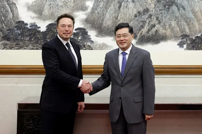 Tesla’s Elon Musk meets Chinese foreign minister, who calls for ‘mutual respect’ in US-China relations