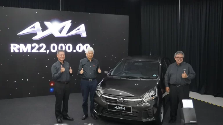 Perodua launches affordable Axia E model, Cheapest car in Malaysia