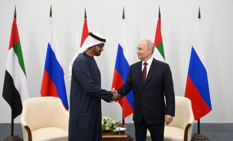 St. Petersburg International Economic Forum: UAE president tells Russia’s Putin: we wish to strengthen ties