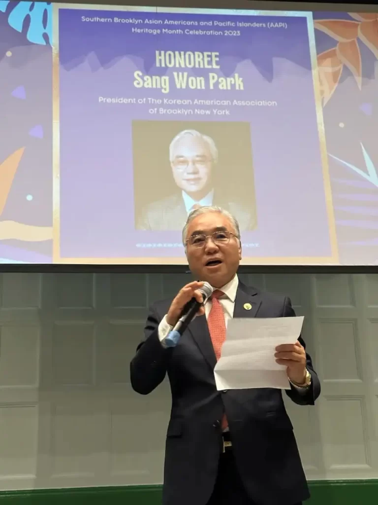 Dr. Sang Won Park, President of the World Korean Foundation selected as the Honorary of Asian Americans and Pacific Islanders