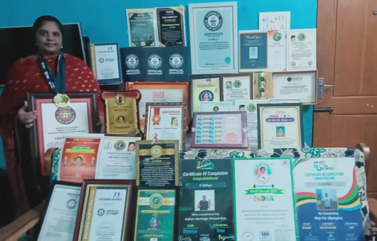 Superwoman P Nithya who Conquers Guinness World Records and Everest World Record