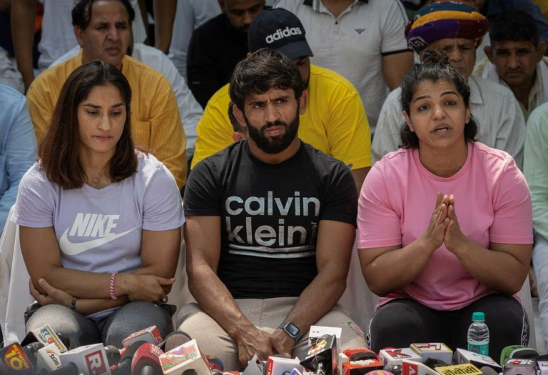 Top Indian wrestler accuses government of silence over sexual harassment probe