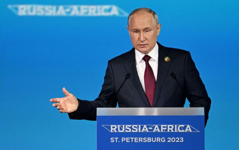 African leaders press Putin to end Ukraine war and restore grain supplies