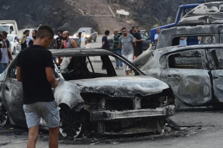 Wildfires in Algeria kill at least 34 and injure hundreds but 80% now extinguished, officials say