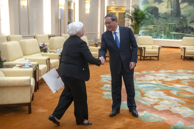 US Treasury chief Yellen and China’s No. 2 leader express hope for improved bilateral communication