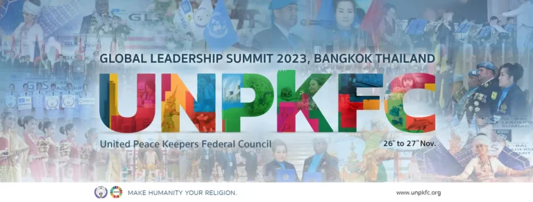 UNPKFC will host Global Leadership Summit in Bangkok on 26 Nov to 27 Nov, 2023