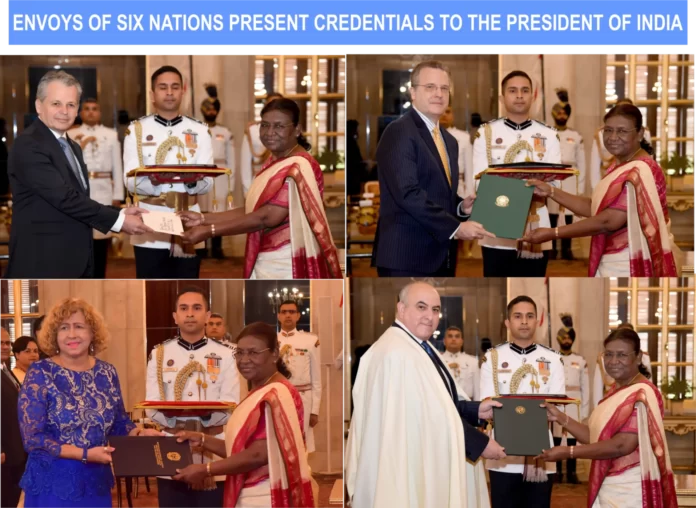 Envoys of Six Nations Present Credentials