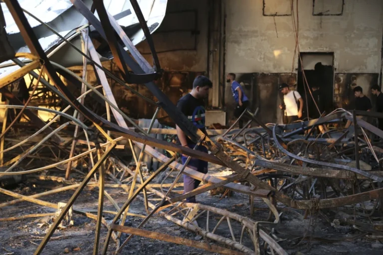 A fire at a wedding hall in northern Iraq has killed around 100 people and injured 150
