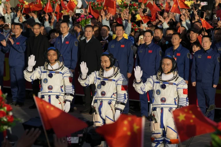 China sends its youngest-ever crew to space as it seeks to put astronauts on moon before 2030