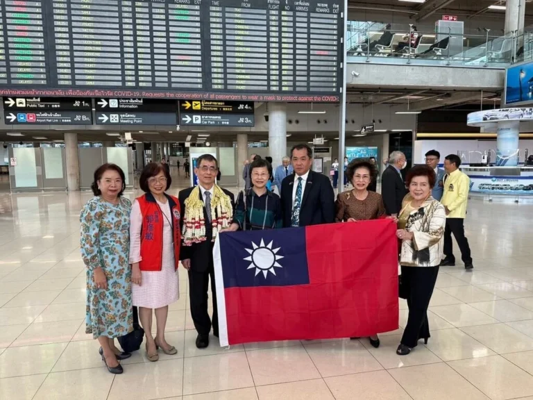 New Taiwan envoy to Thailand Chang Chun-fu, arrives in Bangkok