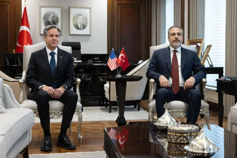 US Foreign Secretary Blinken meets Turkish FM for tough Israel-Gaza talks