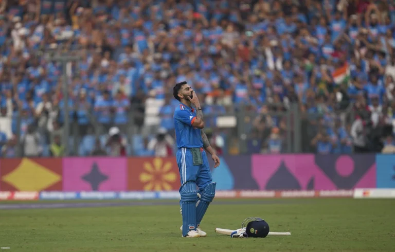 India superstar Virat Kohli makes history at Cricket World Cup with record 50th ODI century
