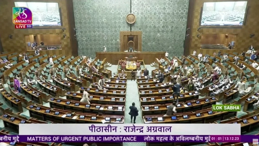 Indian Parliament Turmoil