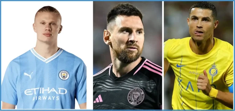 Erling Haaland Beats Cristiano Ronaldo, Lionel Messi To Win Best Men’s Player At 2023 Globe Soccer Awards