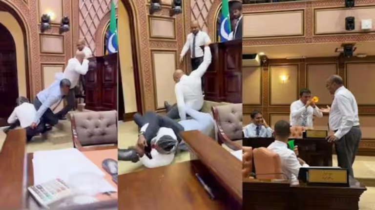 Conflict Erupts in Maldives Parliament: Opposition Launches Move to Impeach Pro-China President Mohamed Muizzu