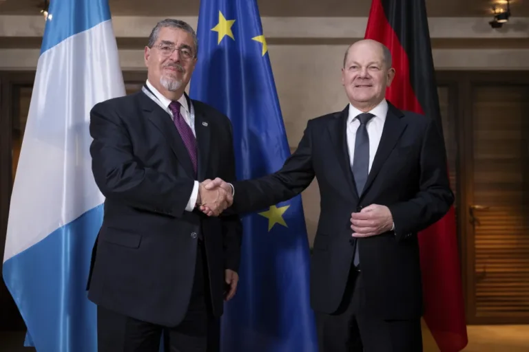 Munich Security Conference : Mayorkas meets with Guatemalan leader Arévalo following House impeachment over immigration