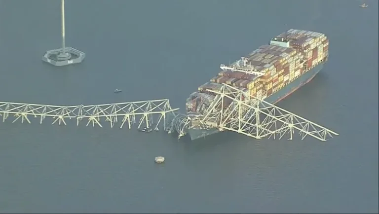 Baltimore Key Bridge collapses after ship collision