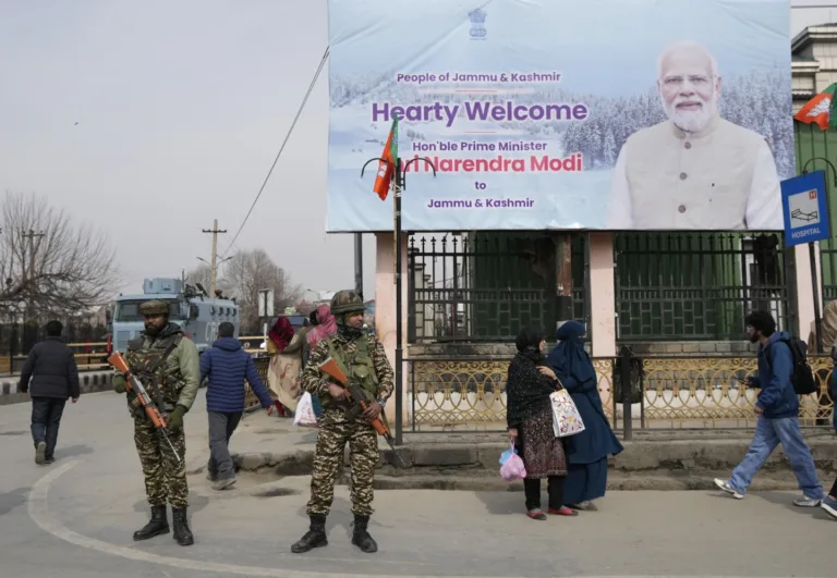 PM Modi visits Kashmir for the first time since revoking region’s semi-autonomy