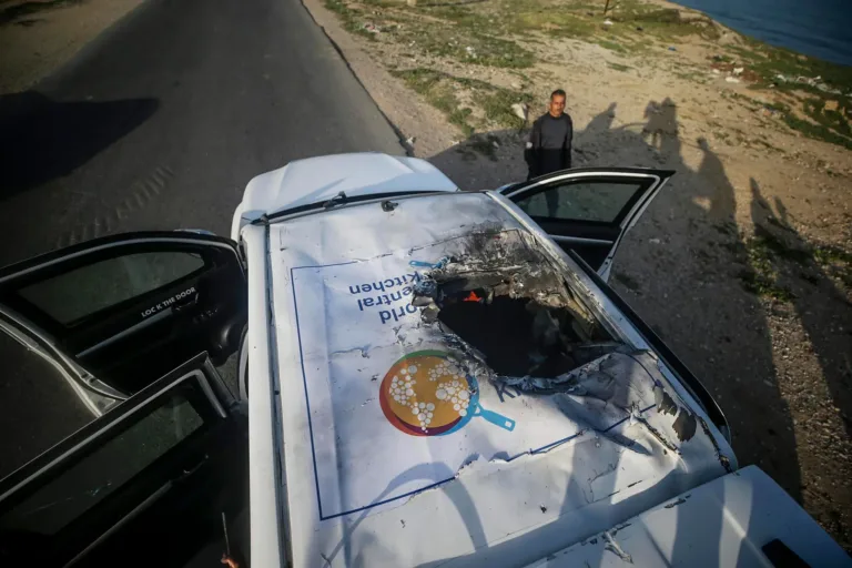 ‘We’re sorry:’ Israel says attack on aid workers due to mistaken identity