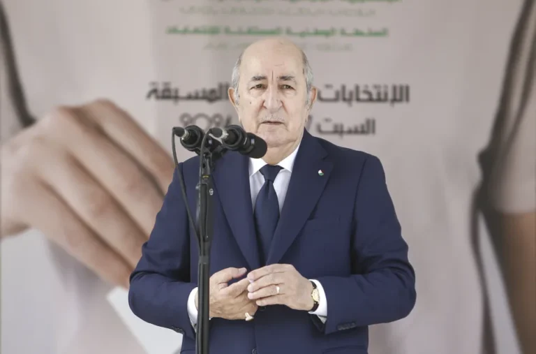 Abdelmadjid Tebboune, Algerian President Takes Oath for Second Term