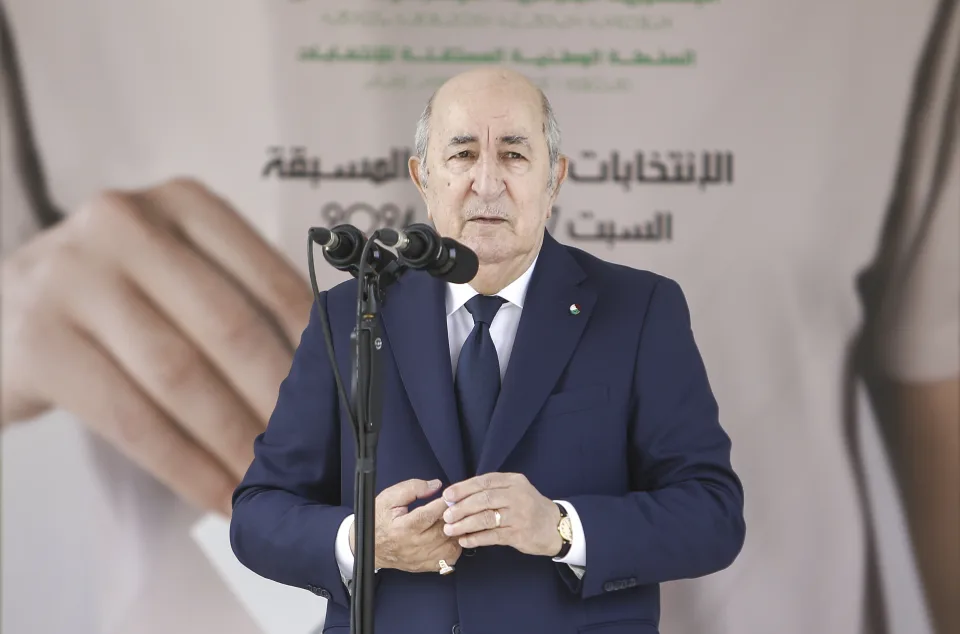 Abdelmadjid Tebboune, Algerian President Takes Oath for Second Term