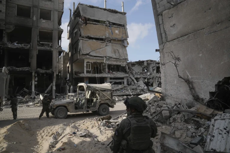 Israeli airstrikes kill 16 in Gaza, including 4 children, Palestinians say