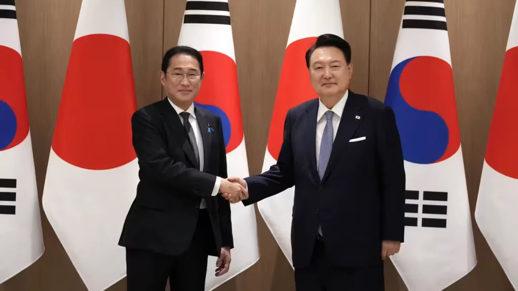 South Korea’s President Yoon Holds Final Summit with Japanese Prime Minister Kishida