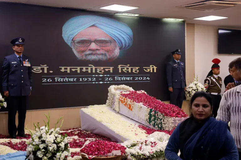 India’s Former Prime Minister Manmohan Singh Laid to Rest with State Honours