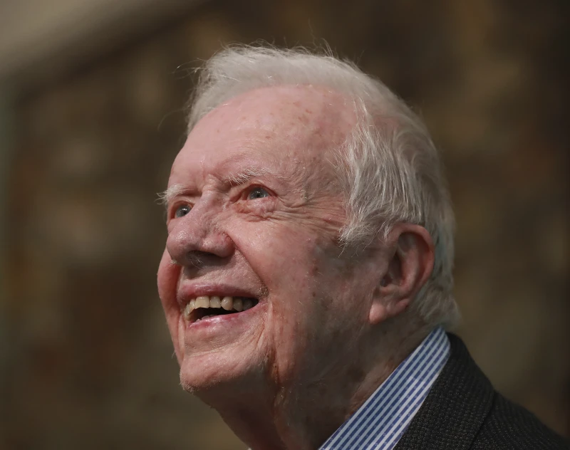 Jimmy Carter, the 39th US president, has died at 100