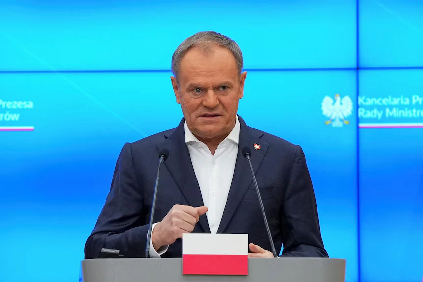 Polish Prime Minister Donald Tusk accuses Russia of orchestrating 'air terror' against airlines