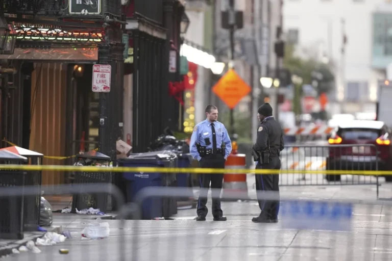 10 Dead, Over 30 Injured as Vehicle Plows into Crowd in US’s New Orleans