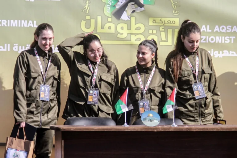 Four Israeli female soldiers, released in exchange for 200 Palestinian prisoners, crossed from Gaza into Israel