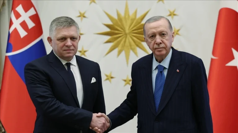 Turkey and Slovakia signed a joint declaration on Monday