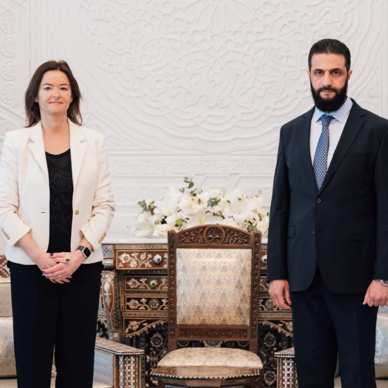 Slovenian Foreign Minister Tanja Fajon Visits Syria to Show Support