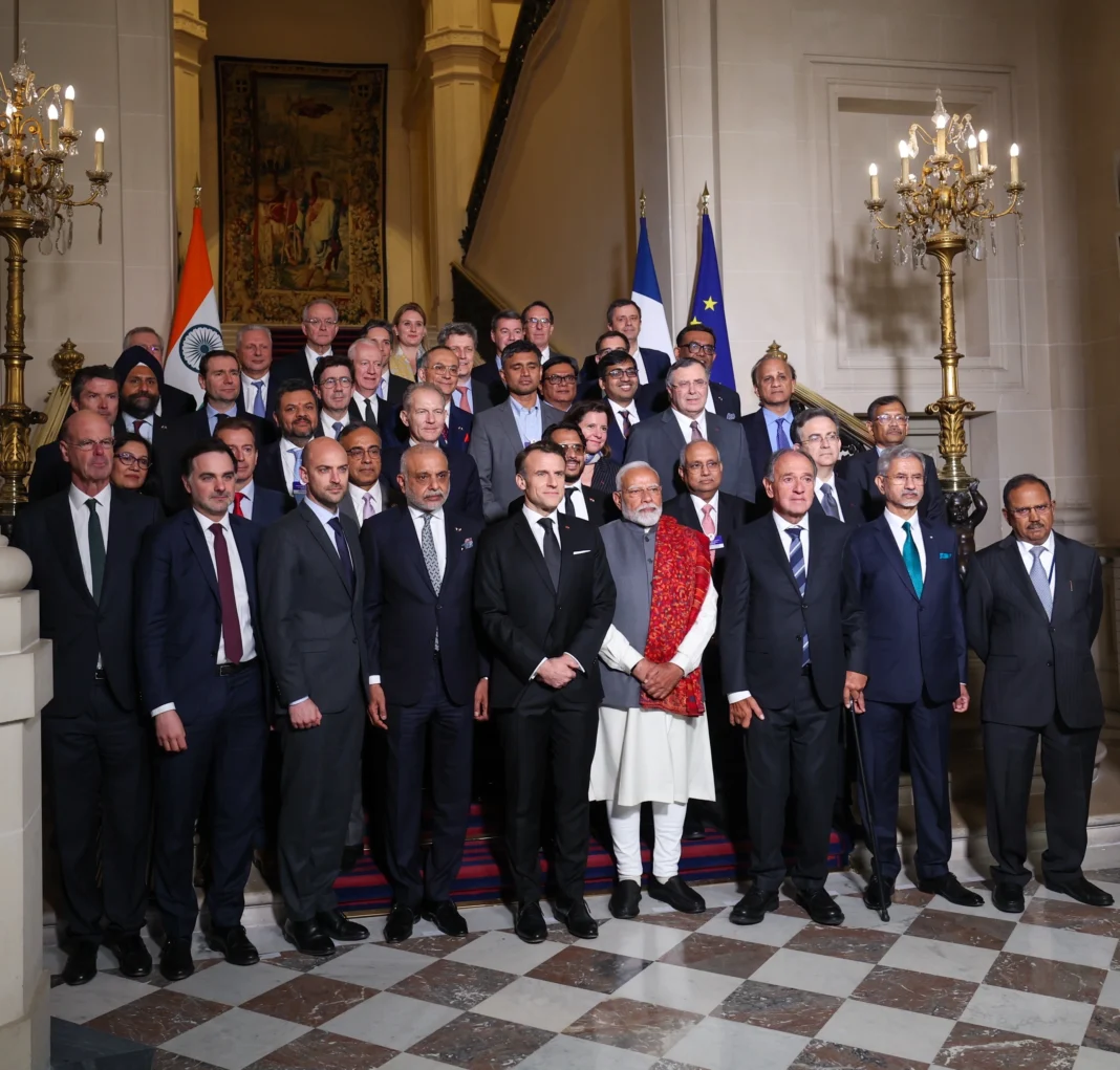 PM Modi and President Macron Address 14th India-France CEOs Forum in Paris