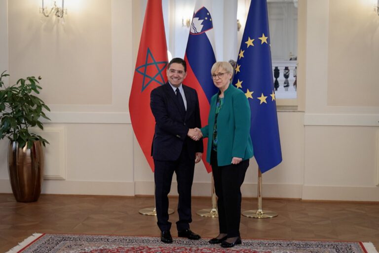 Slovenian President and Moroccan FM Discuss Economic Cooperation, Global Crises, and Western Sahara