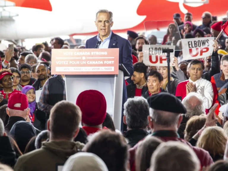 Mark Carney asks Canadians to give him a strong government to confront Trump