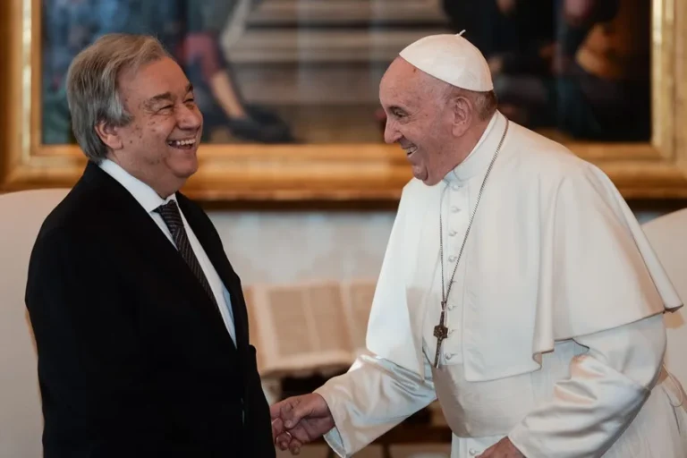 The UN Secretary-General will travel to Rome for Pope Francis’ funeral