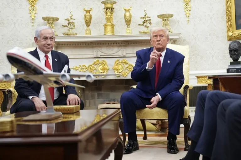 Trump speaks with Netanyahu about tariffs and Iran, saying they are on the same page